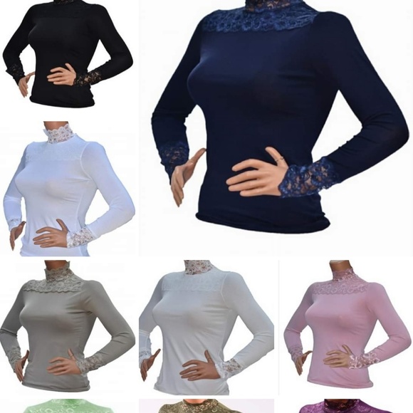 Cotton long sleev blouse - Picture 2 of 2